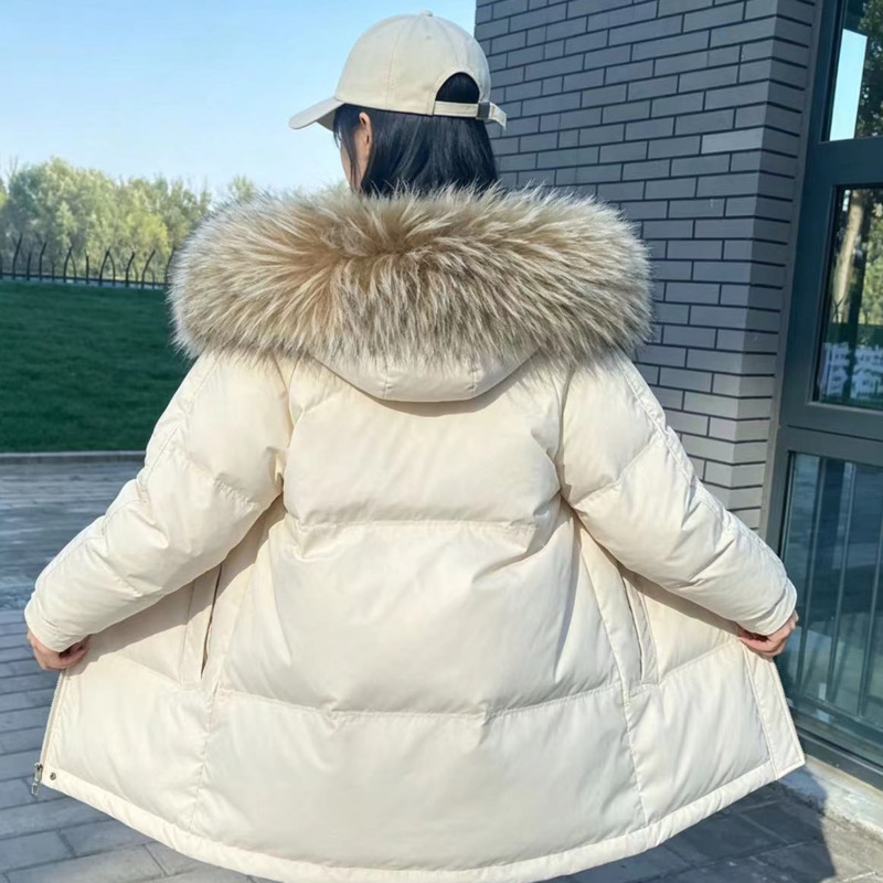 Winter Clothing Pk - Cuellos de piel de mapache para