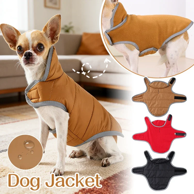 Winter Clothing Hiking - Chaqueta para perros, ropa impermeable para