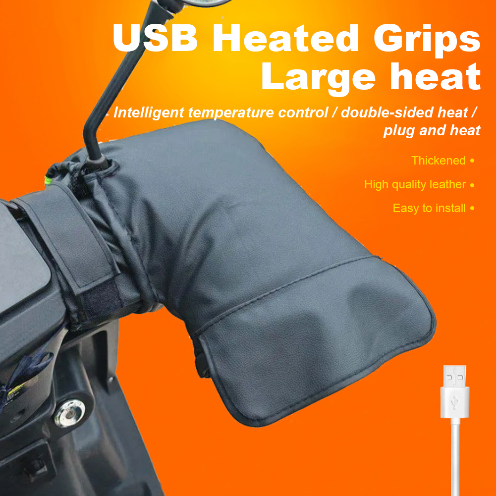 Heated Gloves Electric - Guantes de manillar con calefacción eléctrica,