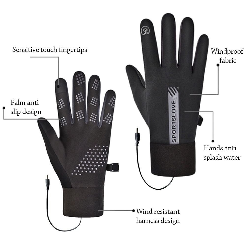 Guantes Calefactados por USB C - Heated Gloves Electric reseña y precio