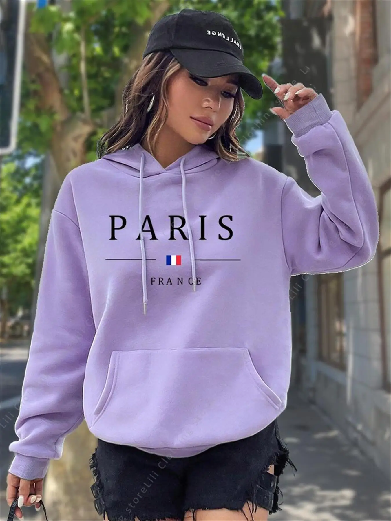 Sudadera con Capucha y Estampa - Winter Clothing Drawing reseña y precio