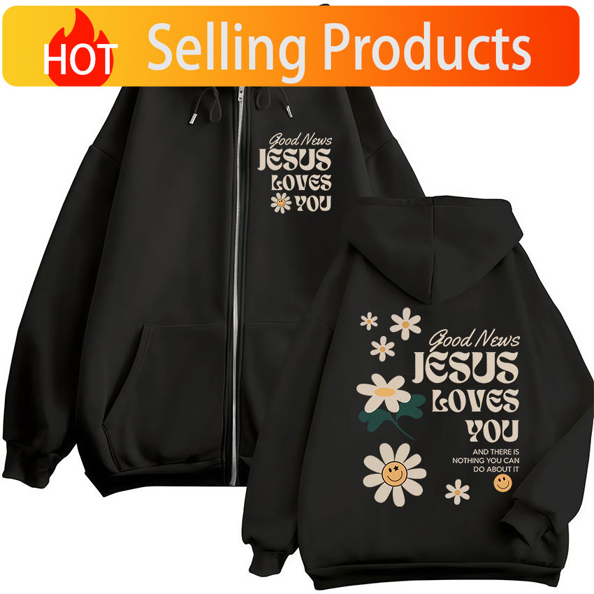 Buenas noticias, Jesús te ama, - Winter Clothing For Women reseña y precio