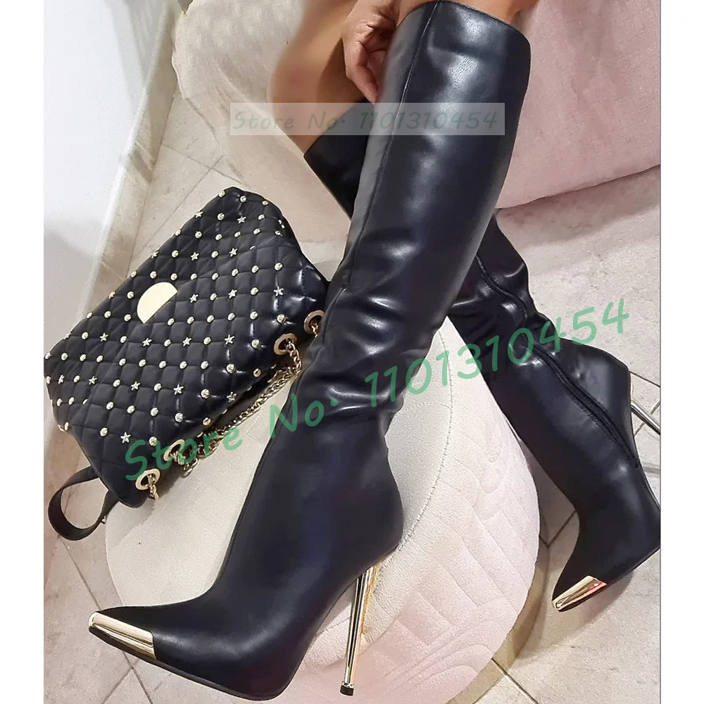Botas hasta la rodilla con pun - Winter Clothing For Women reseña y precio